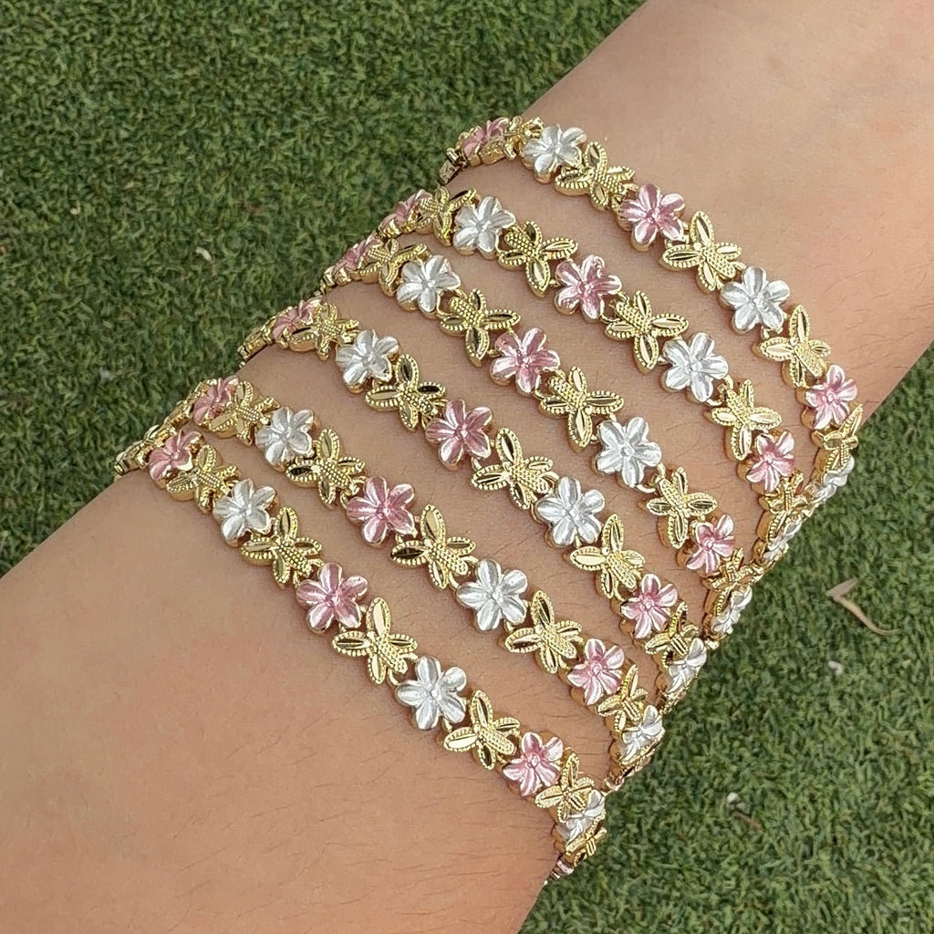 Flower bracelet